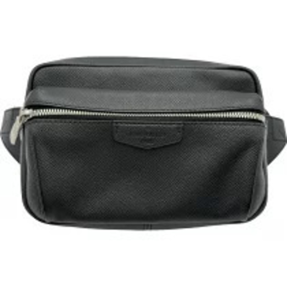 Louis Vuitton Outdoor Bum Bag Black Taiga Leather Waist